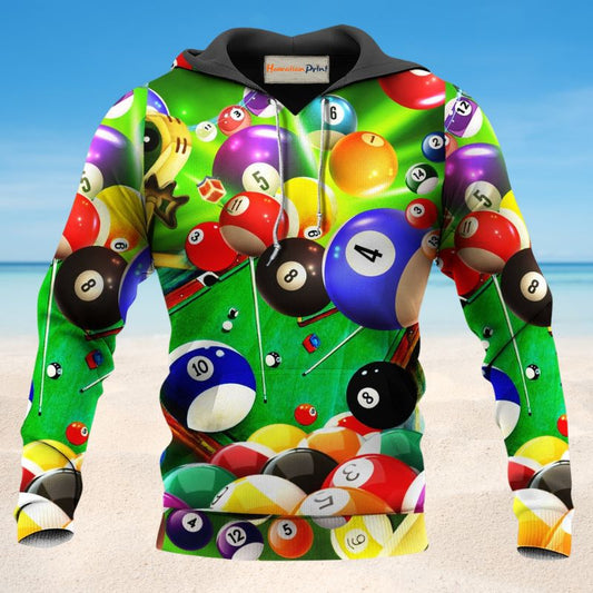 Billiard Where Cue Ball Hoodie For Active Interests Outdoor Trips And Everyday Style