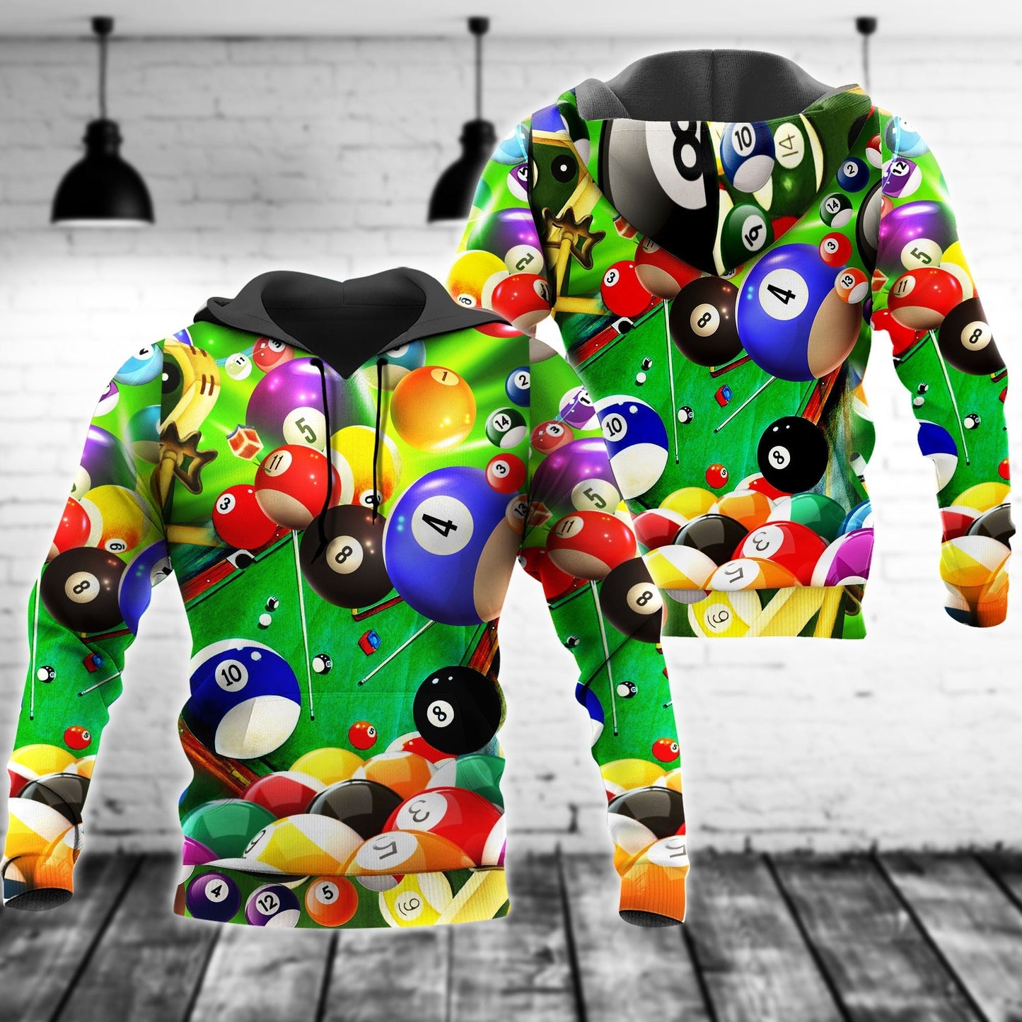 Billiard Where Cue Ball Hoodie For Active Interests Outdoor Trips And Everyday Style