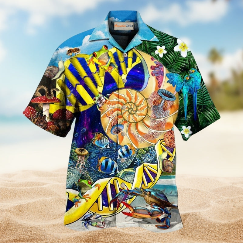Biology Is My Jam Hawaiian Shirt For Island Vacations Warm Weather Events And Relaxed Everyday Style