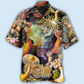 Ocean Biology Hawaiian Shirt With All Over Print For Resort Getaways Summer Adventures And Casual Gifting