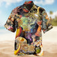 Biology Ocean Hawaiian Shirt For Summer Vacation, Beach Travel, And Casual Wear