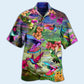 Hummingbird Hawaiian Shirt With All Over Print For Vacation Parties Beach Outings And Relaxed Daily Wear