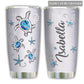 Turtle Lover Ocean Personalized 20 Oz Tumbler For Coffee Travel And Daily Drinks