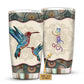 Bird Lover Mandala Pattern Personalized 20 Oz Tumbler For Coffee Travel And Daily Drinks