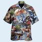 Stork Hawaiian Shirt With All Over Print For Island Holidays Summer Parties And Casual Outdoor Wear
