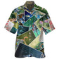 Bird Photography Nature Hawaiian Shirt For Summer Vacation, Beach Travel, And Casual Wear