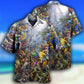 Bird Heaven Amazing Garden Hawaiian Shirt For Poolside Relaxation And Sunny Getaways