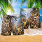 Bird Heaven Amazing Life Hawaiian Print Beach Shorts For Coastal Adventures And Resort Days
