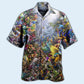 Bird Heaven Amazing Garden Hawaiian Shirt Design Detail For Beach Days And Holiday Travel