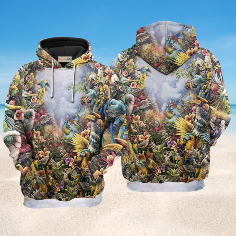 Birds Heaven Nature Hoodie For Relaxed Daily Wear Weekend Outings And Thoughtful Gifting