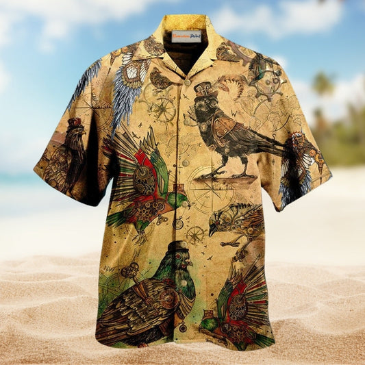 Birds Just Are Not To Be Caged Hawaiian Shirt For Summer Vacation Beach Travel And Relaxed Casual Wear