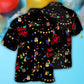Birthday Celebration Hawaiian Shirt With Detailed Graphic For Beach Vacations Casual Parties And Warm Weather Style