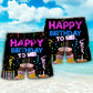 Happy Birthday Celebration For Me Beach Shorts Artwork Detail For Comfortable Everyday Summer Wear