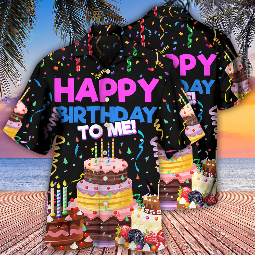 Happy Birthday Hawaiian Shirt Artwork View For Weekend Travel And Beach Style