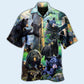 Black Bear Family Spring Hawaiian Shirt Design View For Resort Travel And Thoughtful Gifting