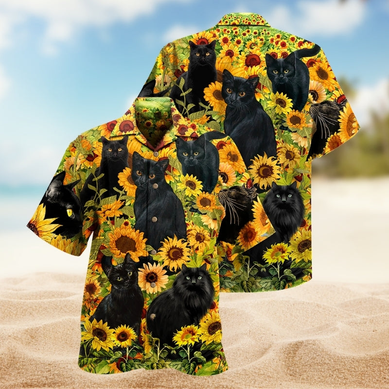 Turtle Peaceful Relaxing Calm Beach Ship Sails Hawaiian Shirt Fabric Pattern Detail For Thoughtful Gifting