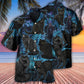 Black Cat Midnight Jungle Hawaiian Shirt For Warm Weather Adventures And Everyday Comfort