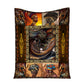 Black Woman Afro Culture American Flannel Blanket For Cozy Bedroom Sofa Decor