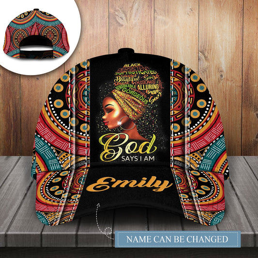 Strong Black Woman Faith Personalized Classic Cap For Beach Days Travel And Relaxed Everyday Outfits