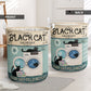 Black Cat Wash Laundry Basket For Room Home Organizer