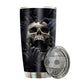 Black Skull Strong 20 Oz Tumbler For Coffee Travel And Daily Drinks