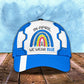 Blue Autism April Awareness Classic Cap For Summer Vacations Parties And Outdoor Events