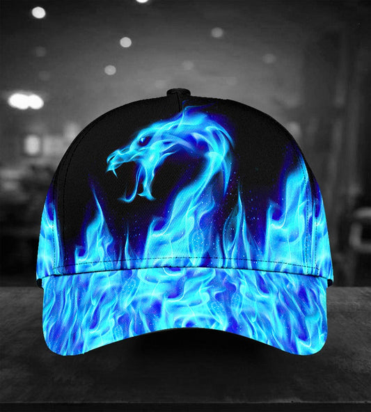 Blue Dragon Power Classic Cap For Casual Travel Parties And Comfortable Outdoor Wear