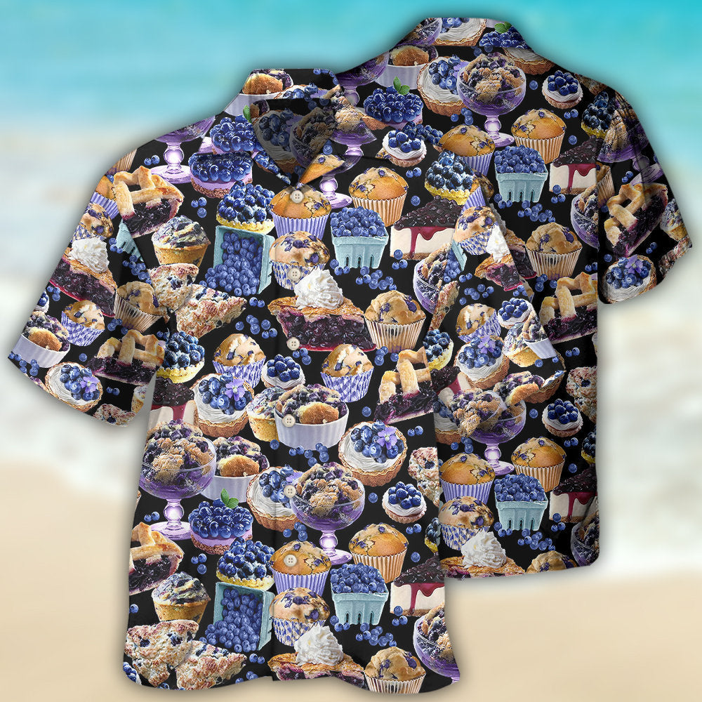 Baking And Cupcake Hawaiian Shirt With Detailed Graphic For Resort Holidays Beach Travel And Relaxed Casual Fashion