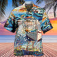 Boat Hawaiian Shirt Design Detail For Sunny Adventures And Casual Wear
