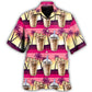 Summer Boba Tea Fun Hawaiian Shirt For Island Vacations, Resort Wear, And Relaxed Seasonal Style