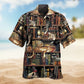 Classic Truck Monster Sunset Hawaiian Shirt Front Pattern View For Island Holidays