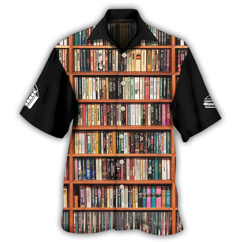 Book Reading Design Hawaiian Shirt For Resort Trips, Coastal Parties, And Warm Weather Style
