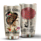 Books Just A Girl Who Loves Books Under Tree 20 Oz Tumbler For Coffee Travel And Daily Drinks