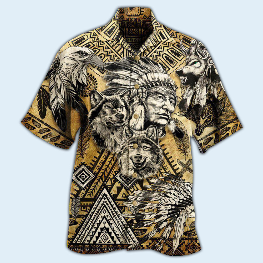 Bohemian Vintage American Hawaiian Shirt For Beach Parties And Weekend Getaways