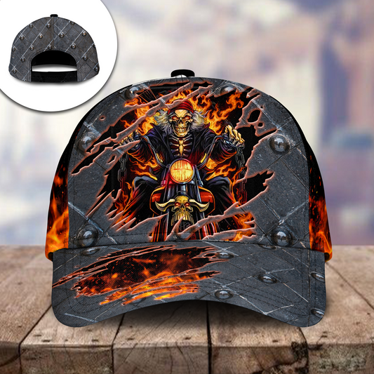 Born To Ride Motorcycle Biker Classic Cap For Beach Outings Holidays And Thoughtful Everyday Style