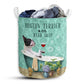 Small Size Boston Terrier And Bath Soap Laundry Basket For Bathroom Bedroom Storage