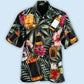 Tropical Wine Bourbon Leaf Hawaiian Shirt For Poolside Relaxation And Sunny Getaways
