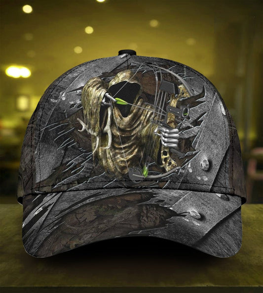 Bowhunting Camouflage Outdoor Classic Cap For Daily Styling Weekend Travel And Outdoor Activities