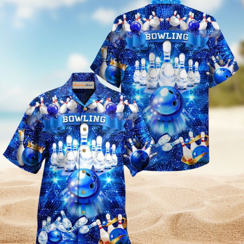 Bowling Part Hawaiian Shirt For Coastal Travel, Casual Events, And Comfortable Summer Wear