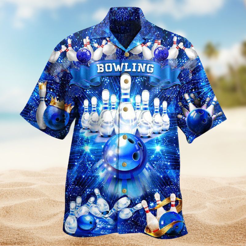 Bowling Part Hawaiian Shirt For Coastal Travel, Casual Events, And Comfortable Summer Wear