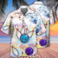 Creative Bowling Pin Ball Hawaiian Shirt For Sports Fans, Summer Outings, And Relaxed Vacation Wear