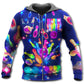 Neon Bowling Rainbow Hoodie For Pride Celebrations Travel Adventures And Casual Outfits