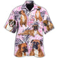 Tropical Boxer Leaf Hawaiian Shirt For Island Getaways, Outdoor Gatherings, And Comfortable Summer Wear