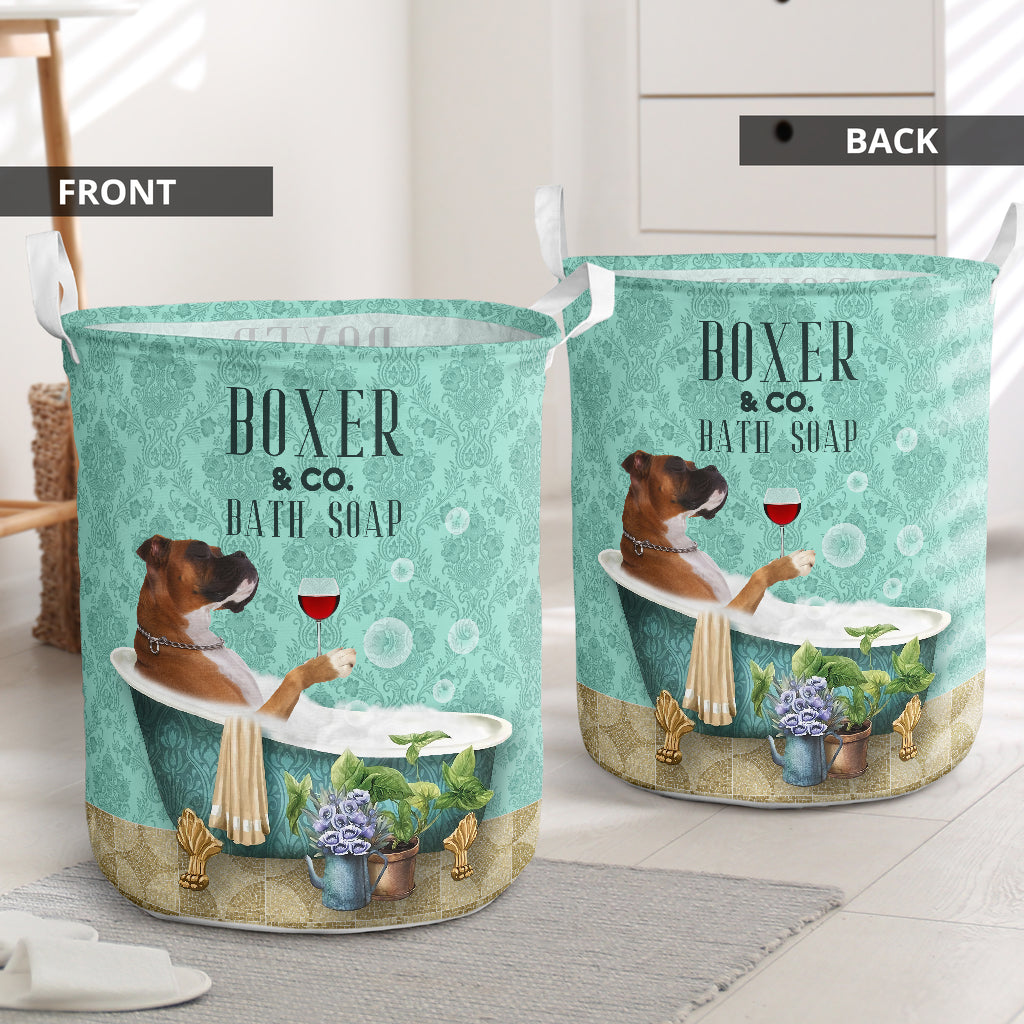 Boxer And Bath Soap Laundry Basket For Room Home Organizer