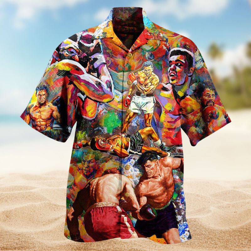 Boxing Therapy Hawaiian Shirt For Coastal Travel, Casual Events, And Comfortable Summer Wear