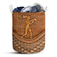 Small Size Boxing Rattan Texture Lover Laundry Basket For Bathroom Bedroom Storage