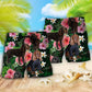 Boykin Spaniel Tropical Floral Lover Beach Shorts For Outdoor Adventures And Thoughtful Seasonal Gifts
