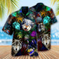 Wolf Brave Wolves Hawaiian Shirt Pattern Detail For Summer Holidays And Outdoor Fun