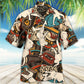 Dance Break Hawaiian Shirt Design Detail For Beach Days And Holiday Travel