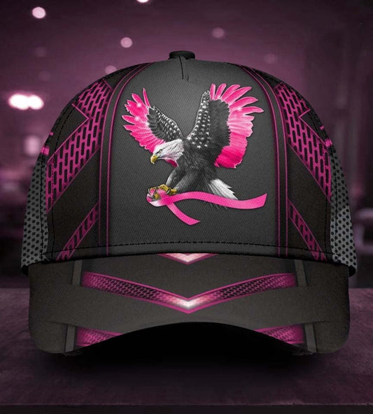 Breast Cancer Strong Support Classic Cap For Outdoor Travel Festivals And Relaxed Everyday Wear